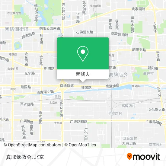 真耶稣教会地图