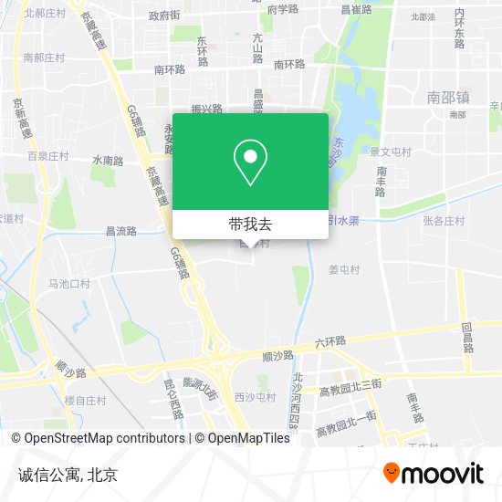 诚信公寓地图