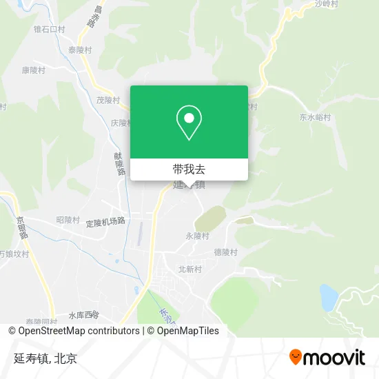延寿镇地图
