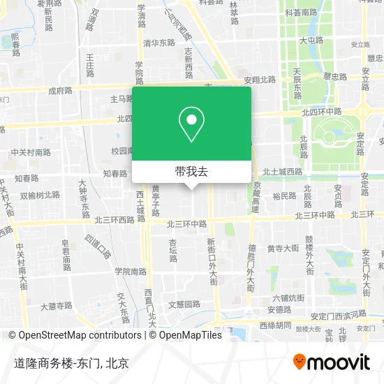 道隆商务楼-东门地图