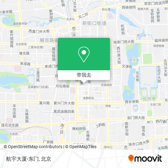 航宇大厦-东门地图