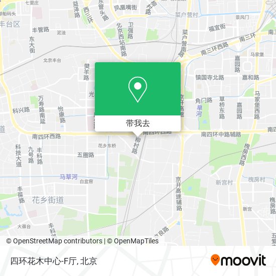 四环花木中心-F厅地图