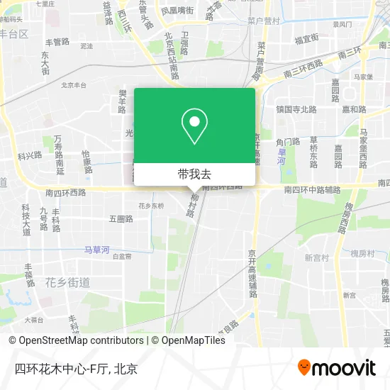 四环花木中心-F厅地图