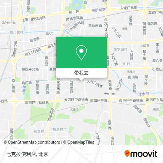 七克拉便利店地图