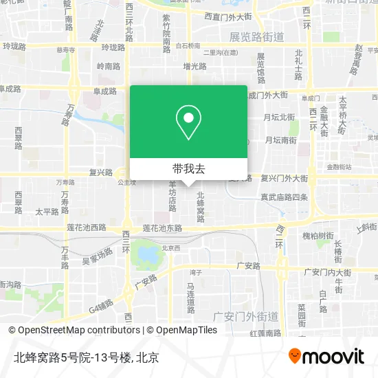 北蜂窝路5号院-13号楼地图