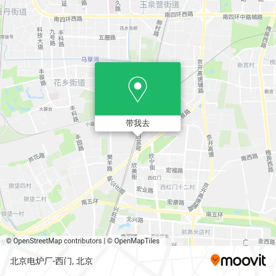 北京电炉厂-西门地图