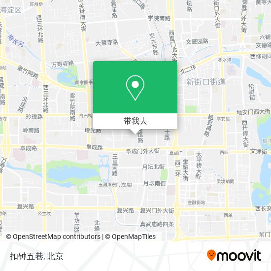 扣钟五巷地图