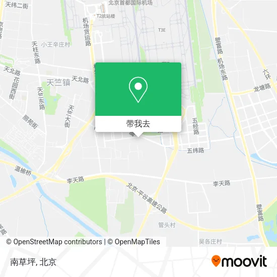 南草坪地图