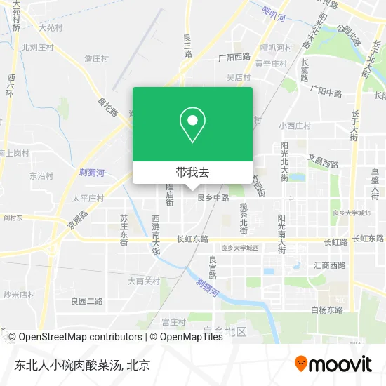 东北人小碗肉酸菜汤地图
