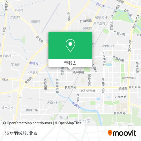 港华羽绒服地图