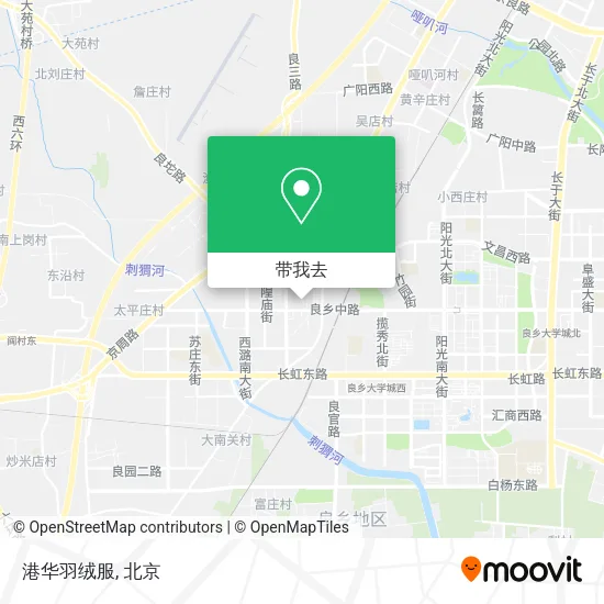 港华羽绒服地图
