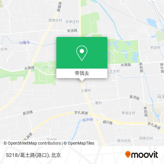 S218/葛土路(路口)地图