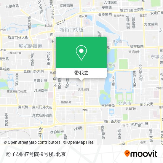 粉子胡同7号院-9号楼地图