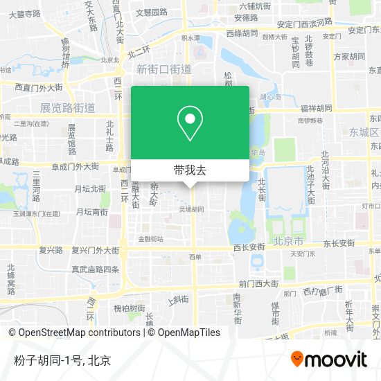 粉子胡同-1号地图