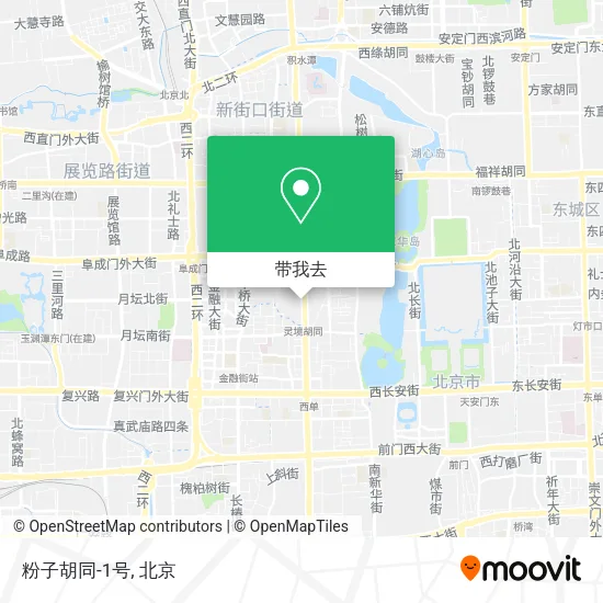 粉子胡同-1号地图