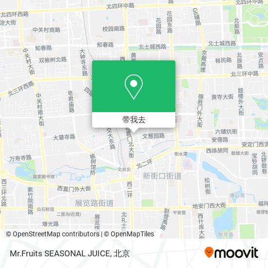 Mr.Fruits SEASONAL JUICE地图