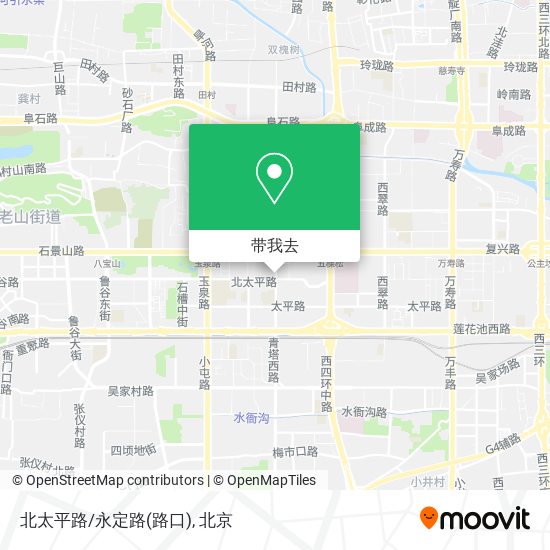 北太平路/永定路(路口)地图