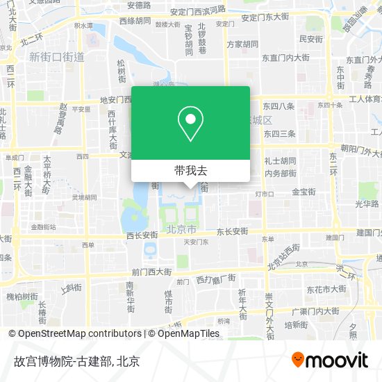 故宫博物院-古建部地图