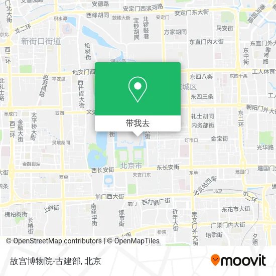 故宫博物院-古建部地图