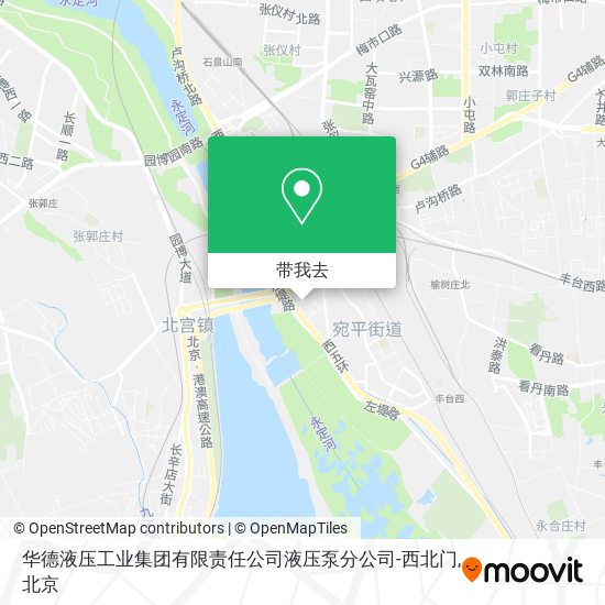 华德液压工业集团有限责任公司液压泵分公司-西北门地图