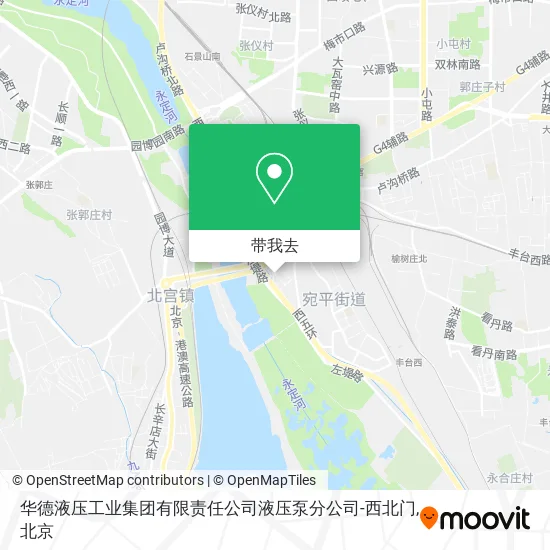 华德液压工业集团有限责任公司液压泵分公司-西北门地图