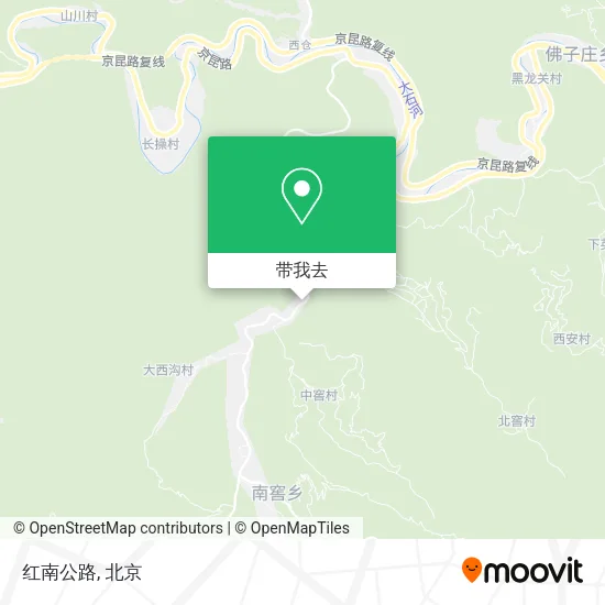 红南公路地图