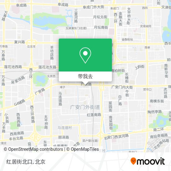 红居街北口地图