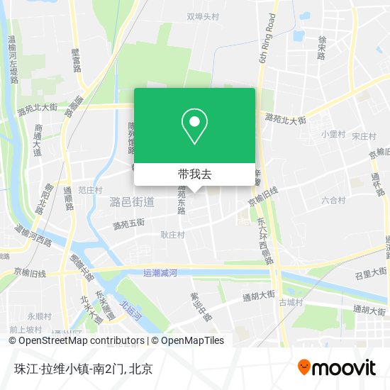 珠江·拉维小镇-南2门地图
