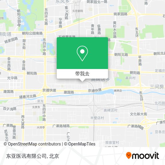 东亚医讯有限公司地图