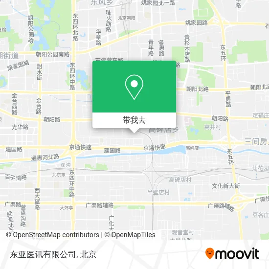 东亚医讯有限公司地图