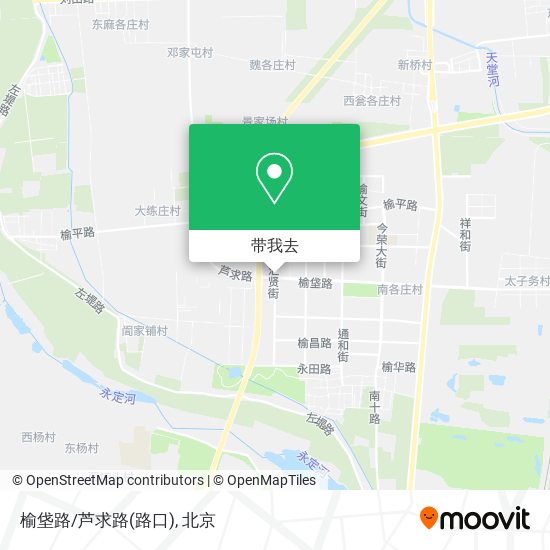 榆垡路/芦求路(路口)地图