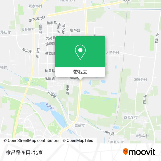 榆昌路东口地图