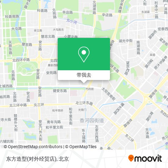 东方造型(对外经贸店)地图