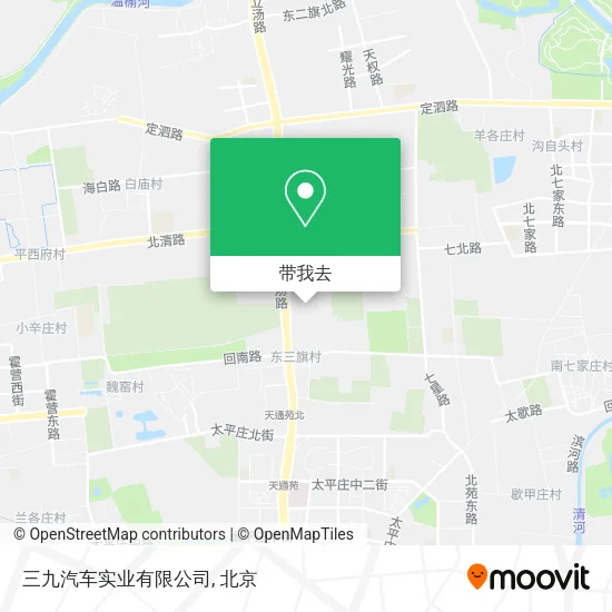 三九汽车实业有限公司地图