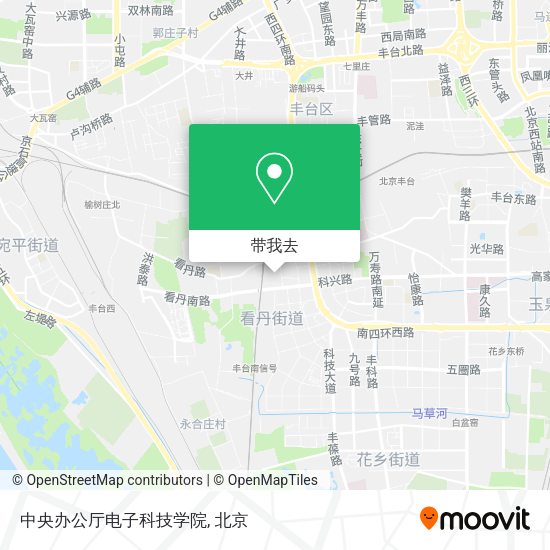 中央办公厅电子科技学院地图