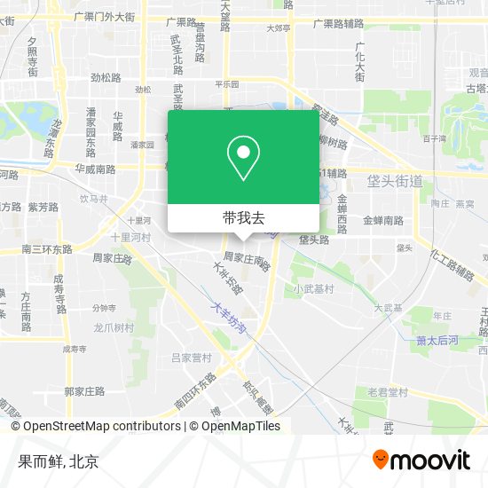 果而鲜地图