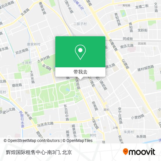 辉煌国际租售中心-南3门地图