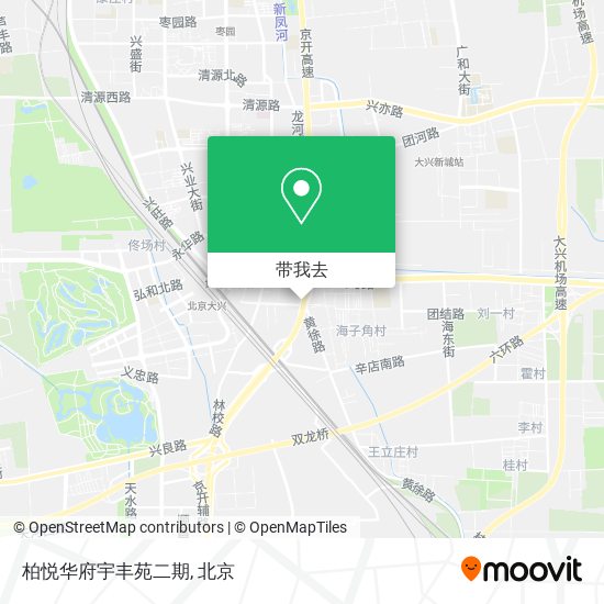 柏悦华府宇丰苑二期地图