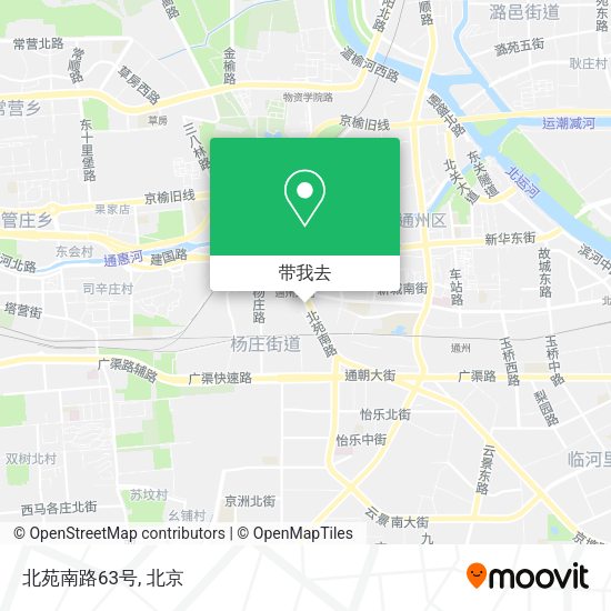 北苑南路63号地图