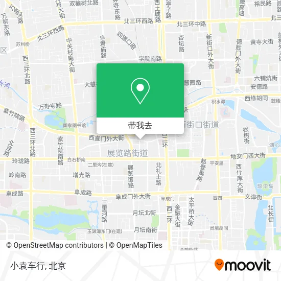 小袁车行地图