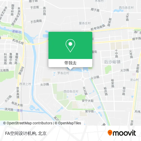 FA空间设计机构地图