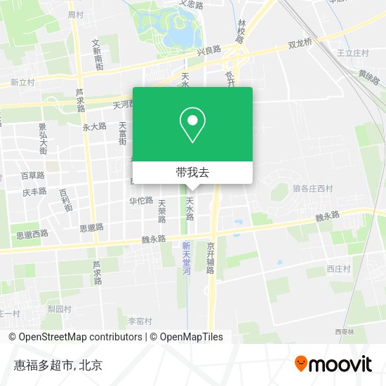 惠福多超市地图