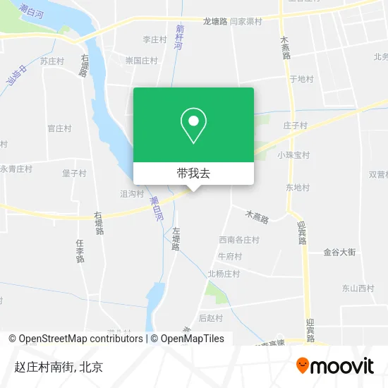 赵庄村南街地图