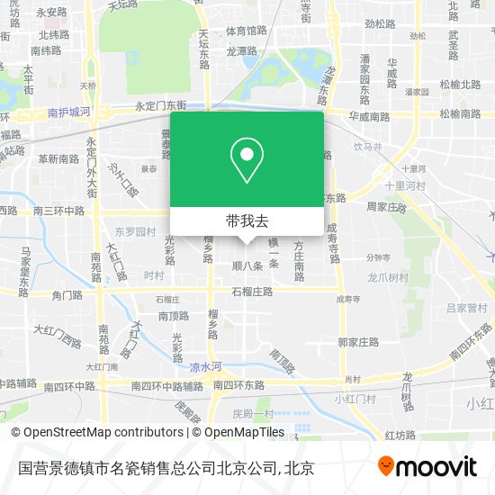 国营景德镇市名瓷销售总公司北京公司地图