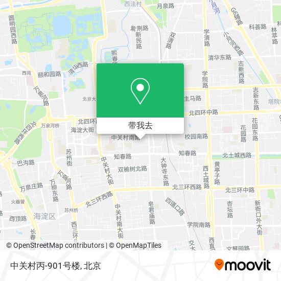 中关村丙-901号楼地图