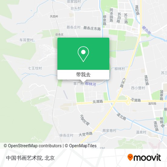 中国书画艺术院地图