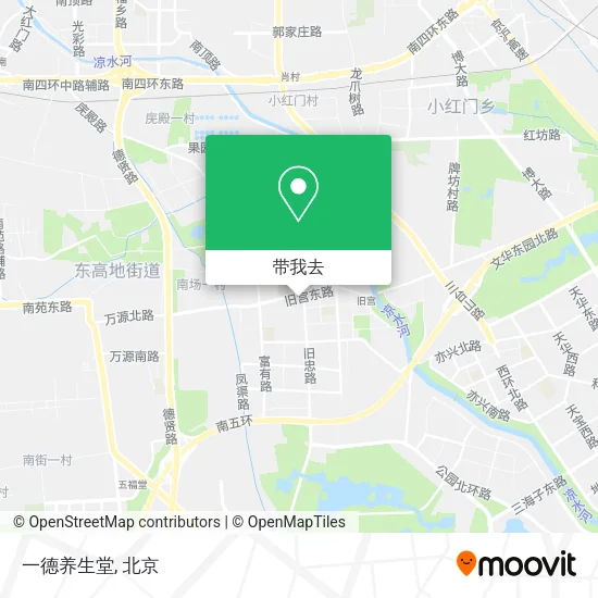 一德养生堂地图