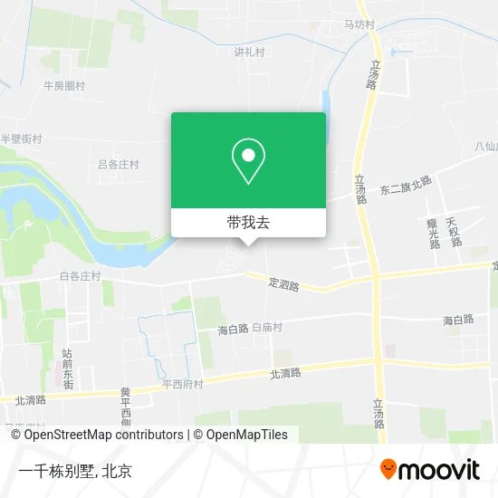 一千栋别墅地图