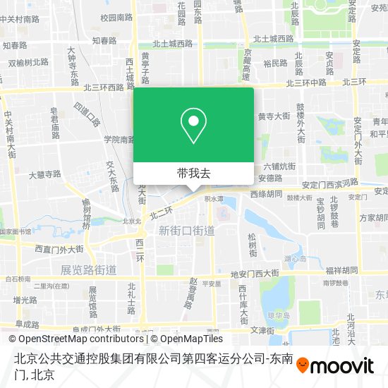 北京公共交通控股集团有限公司第四客运分公司-东南门地图