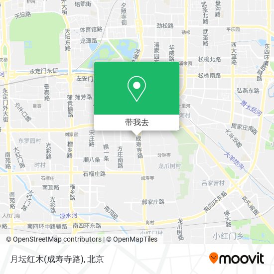 月坛红木(成寿寺路)地图